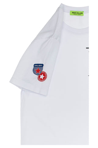 Max Dillan Man086 Weißes T-Shirt