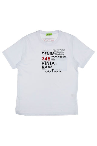 Max Dillan Man081 Weißes T-Shirt