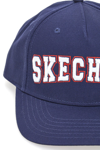 Cappello con Frontino Blu Skechers ZBB14