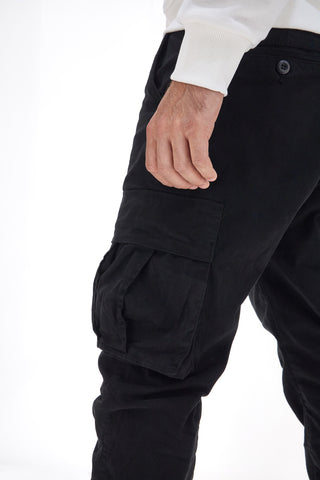 Pantalone Cargo Nero Boardman 2901