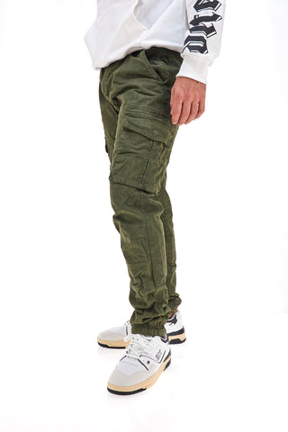 Pantaloni Cargo Uomo Urban Classics - Militare, Slim Fit, Vita Con Coulisse, Tasche Laterali - Foto 9
