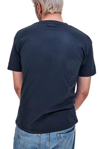 Blaues T-Shirt mit halben Ärmeln US Golf Club 1352