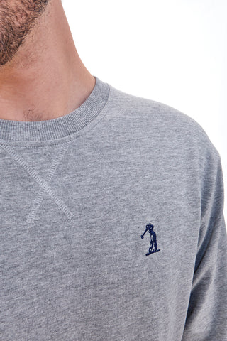 Melangegrauer US Golf Club 1354 Kapuzenpullover