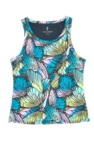 Top Canotta Multicolore Skechers Shelf Bra Tank