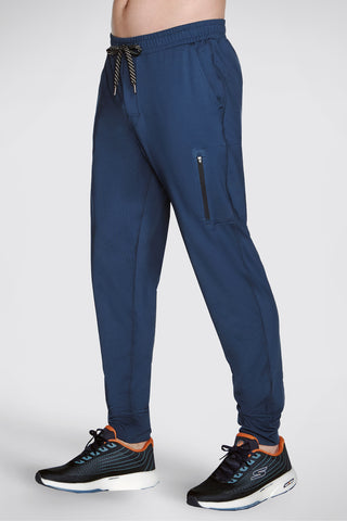 Blaue Skechers Skech-Knits Ultra Go Weekend Joggerhose