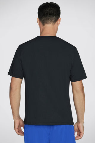 T-Shirt Nero Skechers Performance Tee
