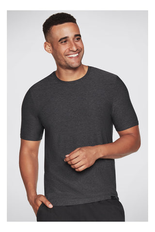 Anthrazitfarbenes T-Shirt Skechers Godri All Day Tee