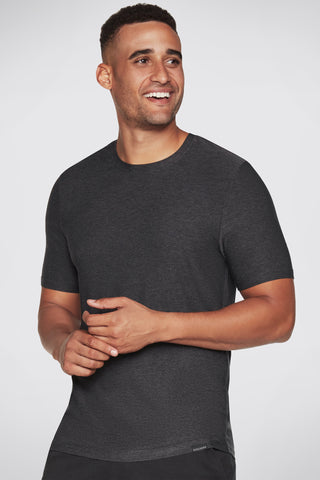 T-Shirt Antracite Skechers Godri All Day Tee