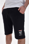 Schwarze Shorts Made in Italy Abarth AH24SS071