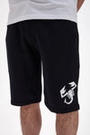 Schwarze Shorts Made in Italy Abarth AH24SS168