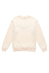 Cremefarbenes Boardman 1840-Sweatshirt mit Rundhalsausschnitt