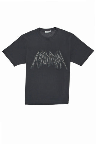 Anthrazitfarbenes T-Shirt mit Strasssteinen Boardman 1140