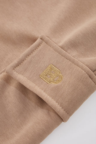 Beigefarbene Cargo-Shorts, hergestellt in Italien, Boardman 011