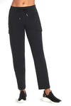 Schwarze Slip-ins-Cargohose von Skechers
