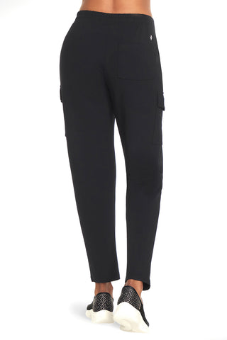 Schwarze Slip-ins-Cargohose von Skechers