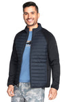Gilet Con Maniche In tessuto Nero GO SHIELD Hybrid Jacket 2