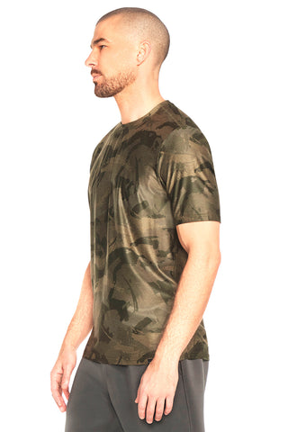 Maglietta militare a girocollo SKECHERS GO DRI All Day Camo