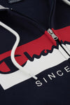 Felpa Blu Con Cerniera CHAMPION HOODED FULL ZIP