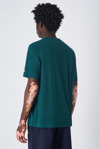 T-SHIRT VERDE GIROCOLLO CHAMPION CREWNECK