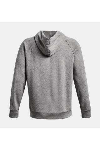 Under Armour Rival Fleece Logo Graues Kapuzenpullover