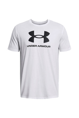 Maglia a manica corta Bianca Under Armour Logo