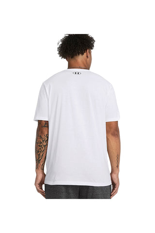 Maglia a manica corta Bianca Under Armour Logo