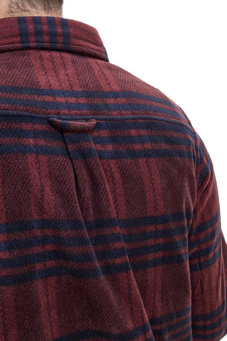 No Limits Rot-blau kariertes Hemd MAPF013W24AOP