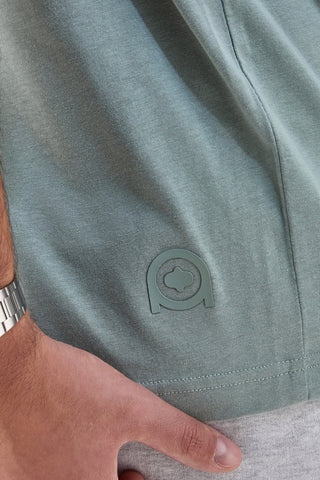 Grünes T-Shirt mit Frontdruck BOARDMAN 1007