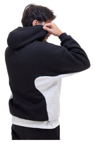 BOARDMAN 1333 schwarz-grauer Kapuzenpullover