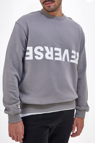 SCHWARZES SWEATSHIRT MIT RUNDHALS UND BOARDMAN-SWEATSHIRT DOPAMIN 3195