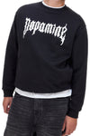 FELPA GIROCOLLO NERA BOARDMAN SWEATSHIRT DOPAMINE 3195