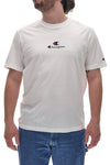 Champion 220775 Weißes Kurzarm-T-Shirt