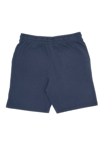 Bermuda blu in cotone con logo ricamato Us golf BE001