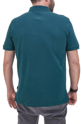 Polo Mezza Manica Verde Petrolio 100% Cotone U.S. GOLF CLUB PO2000