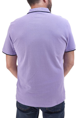 Polo Mezza Manica Lilla 100% Cotone U.S. GOLF CLUB