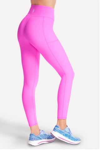Leggings Skechers GO FLEX RIB FL HW Fuchsie