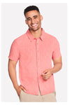Camicia Skechers The GO WALK Air Printed Short Sleeve Shirt Mattone