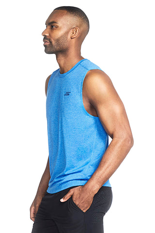 Skechers GO DRI Charge Muscle Tank Türkises ärmelloses Tanktop