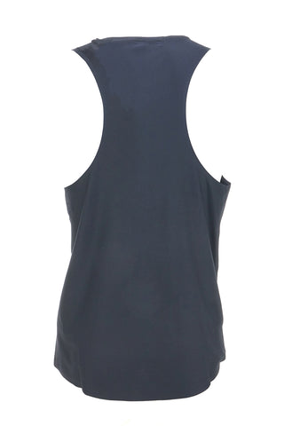 Skechers – SPEED ELITE SINGLET – Schwarzes Tanktop mit Logo auf der Brust