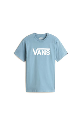 Vans – Klassisches, kurzärmliges T-Shirt in Blau
