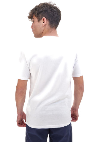 Weißes T-Shirt mit halblangen Ärmeln von Vans Script Tee-B