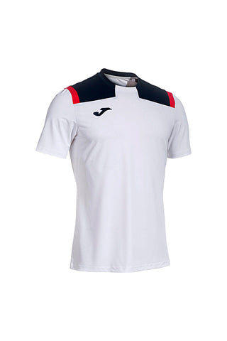 Maglietta Sportiva Girocollo Bianca e Blu JOMA TOLEDO