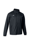 JOMA Montreal Schwarze Regenjacke mit Kapuze