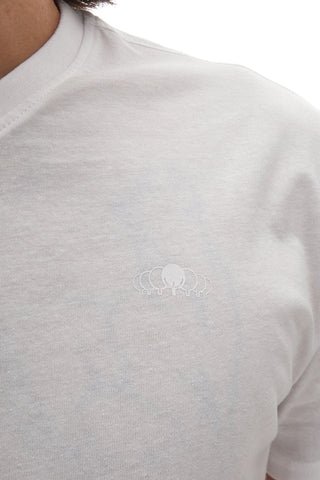 SEVENOAKS NBY702 Basic-T-Shirt aus Baumwolle mit V-Ausschnitt, weiß