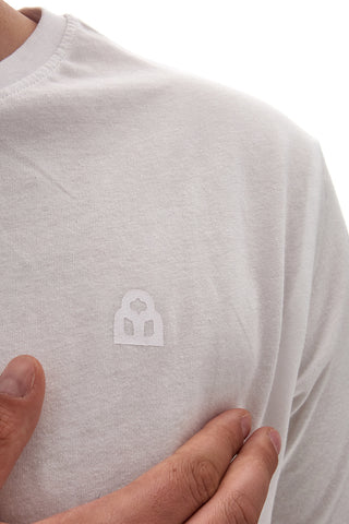 Maglia a Maniche Corte Bianca 100% cotone Boardman NBY703