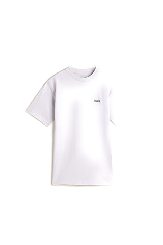 Vans – Logo-T-Shirt mit Rundhalsausschnitt auf der linken Brust, Lila