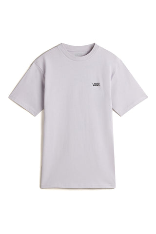 Vans – Logo-T-Shirt mit Rundhalsausschnitt auf der linken Brust, Lila