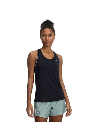 Canotta Nera Con Spalline a Vogatore UNDER ARMOUR TECH KNOCKOUT TANK