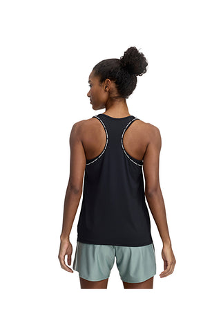 UNDER ARMOUR TECH KNOCKOUT TANK Schwarzes Racerback-Tanktop