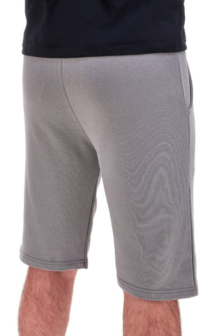 ABARTH AH26SS091 Graue Shorts aus Baumwolle mit Kordelzug